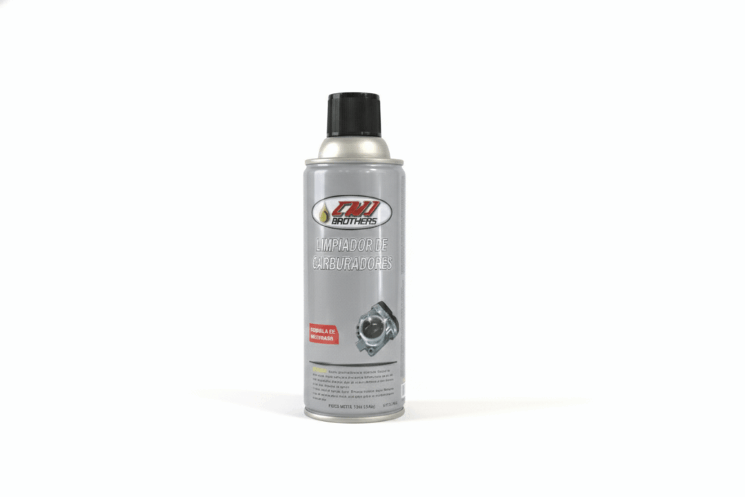 A silver can of PMC Precision Cleaner for firearm maintenance.