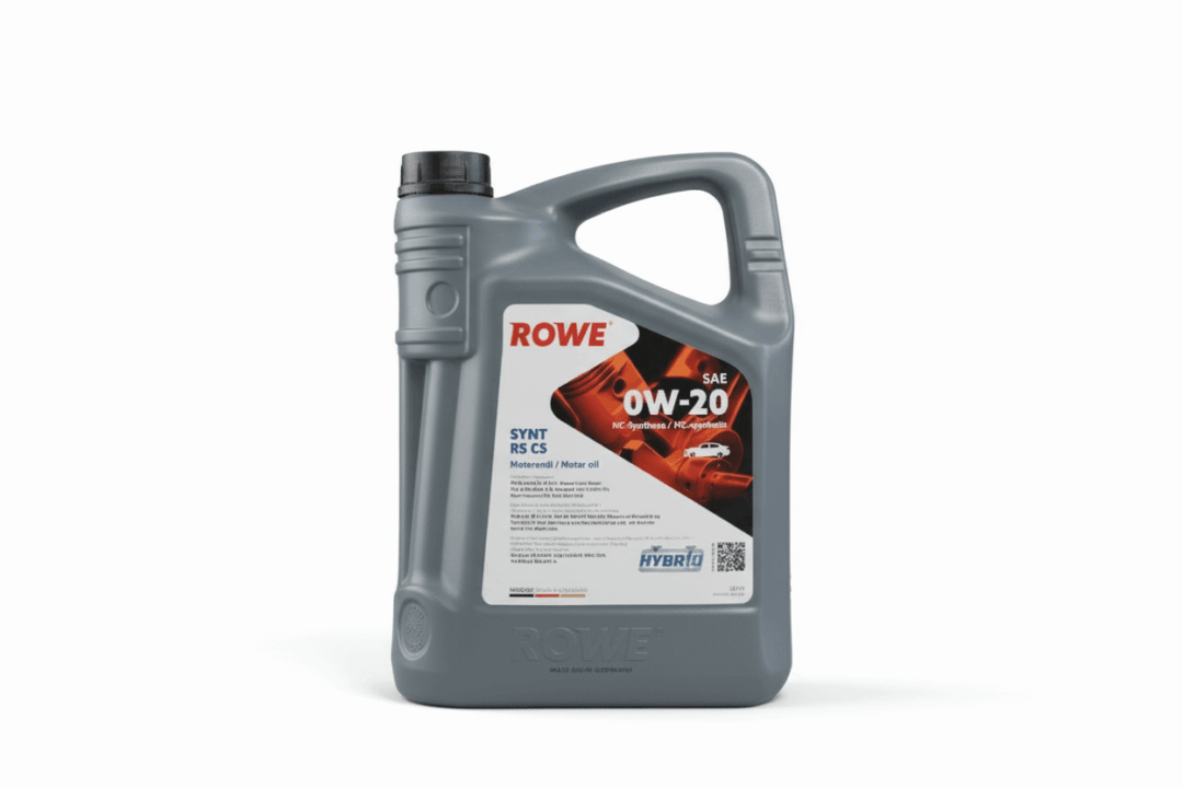 Synthetic engine oil bottle