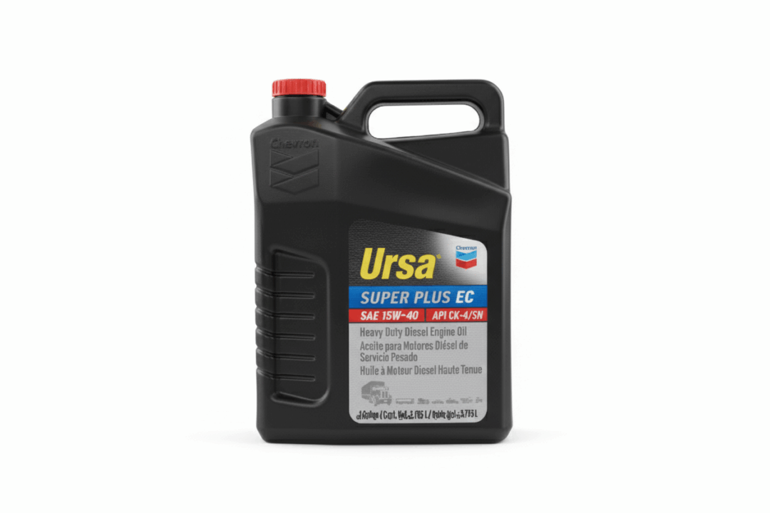 Ursa Super Plus EC oil jug