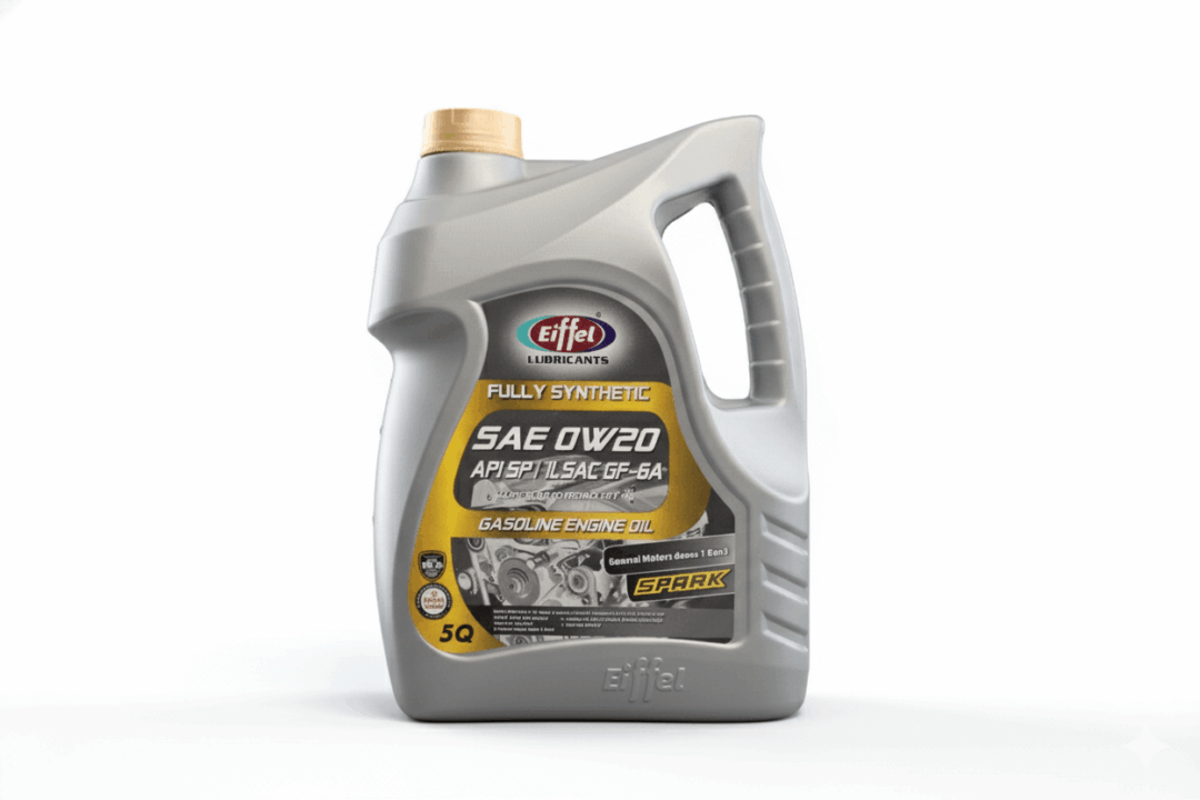 Motor oil container SAE 0W20