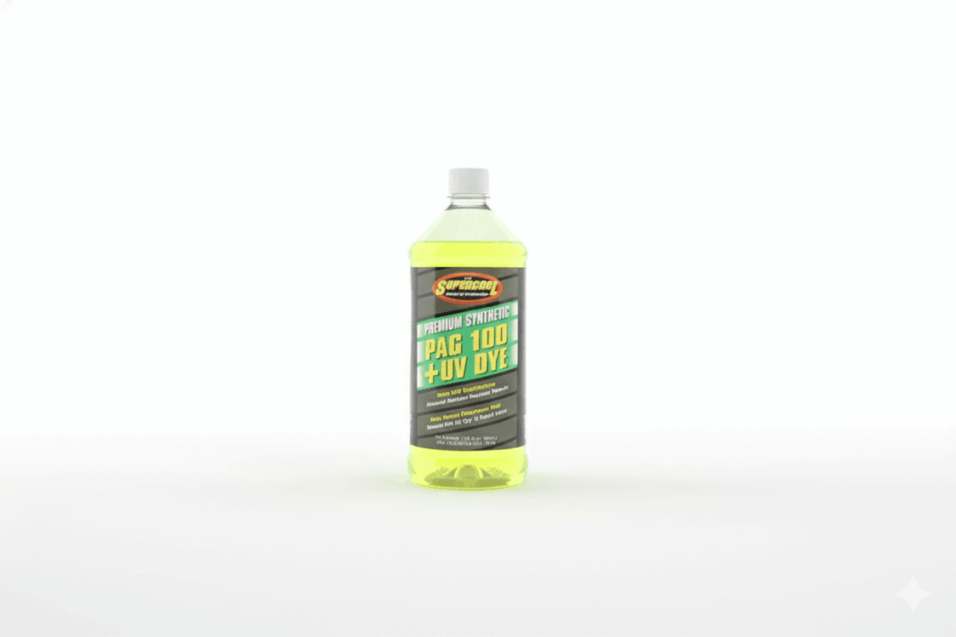 A bottle of bright yellow car wash soap on a white background.