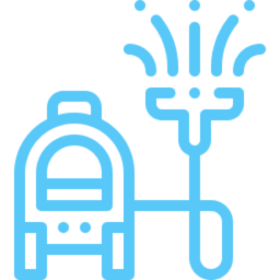 Simplified cleaning tools graphic