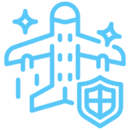 Flight security and protection symbol