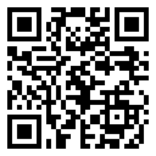 Black and white QR code